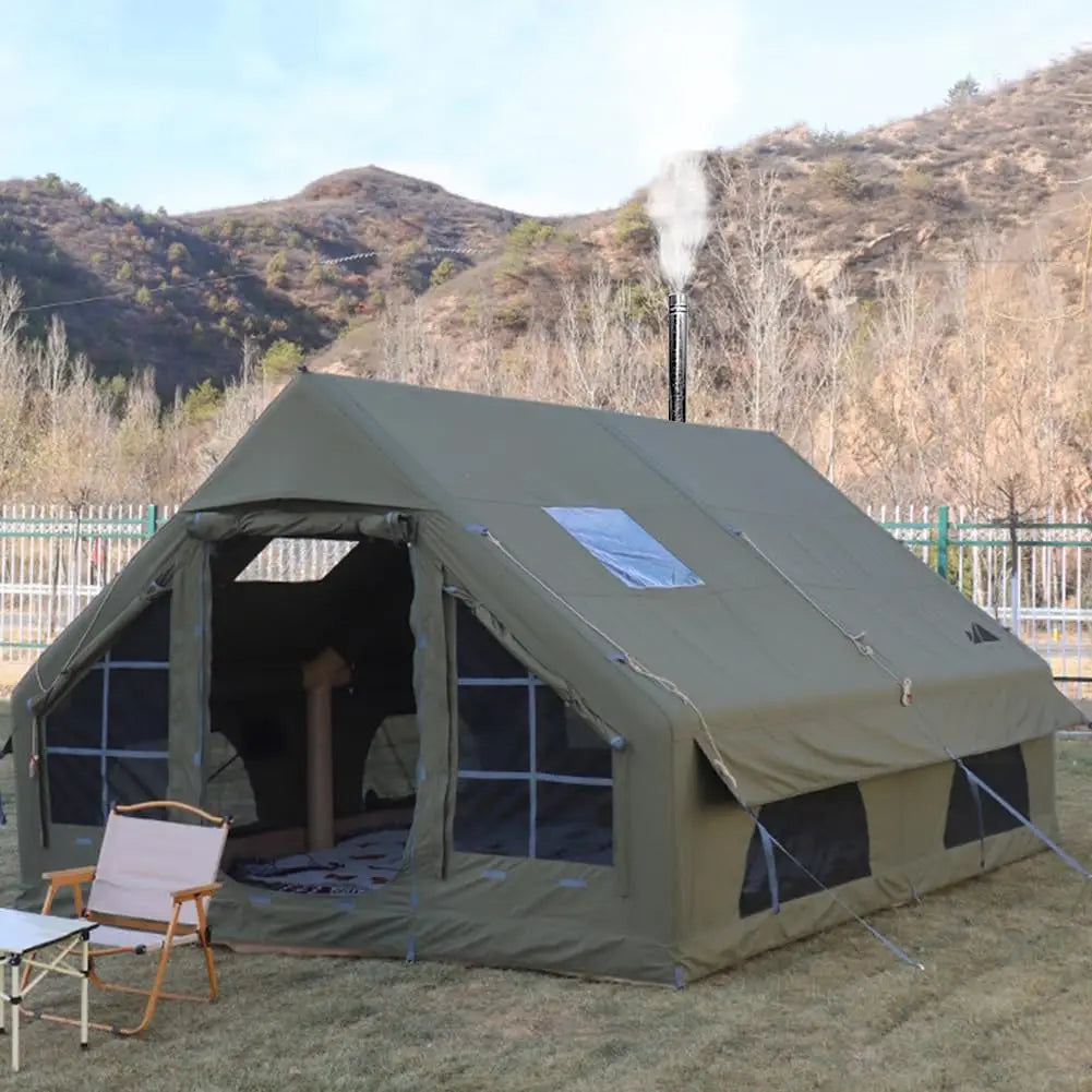 Inflatable Camping Tent – Large, Durable & Luxury (6–10 Person)