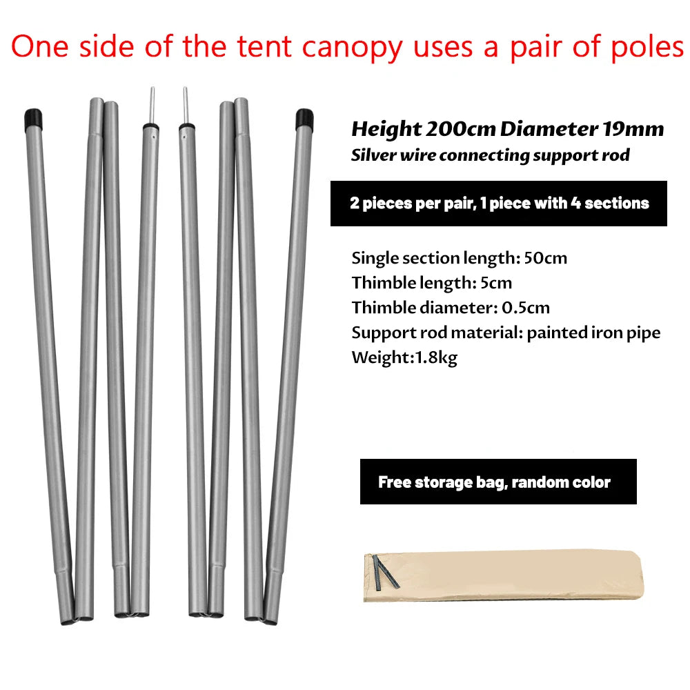 SummitShelter XL – 5-9 Person Waterproof Family Camping Tent | Sun Protection & Durable Oxford Fabric