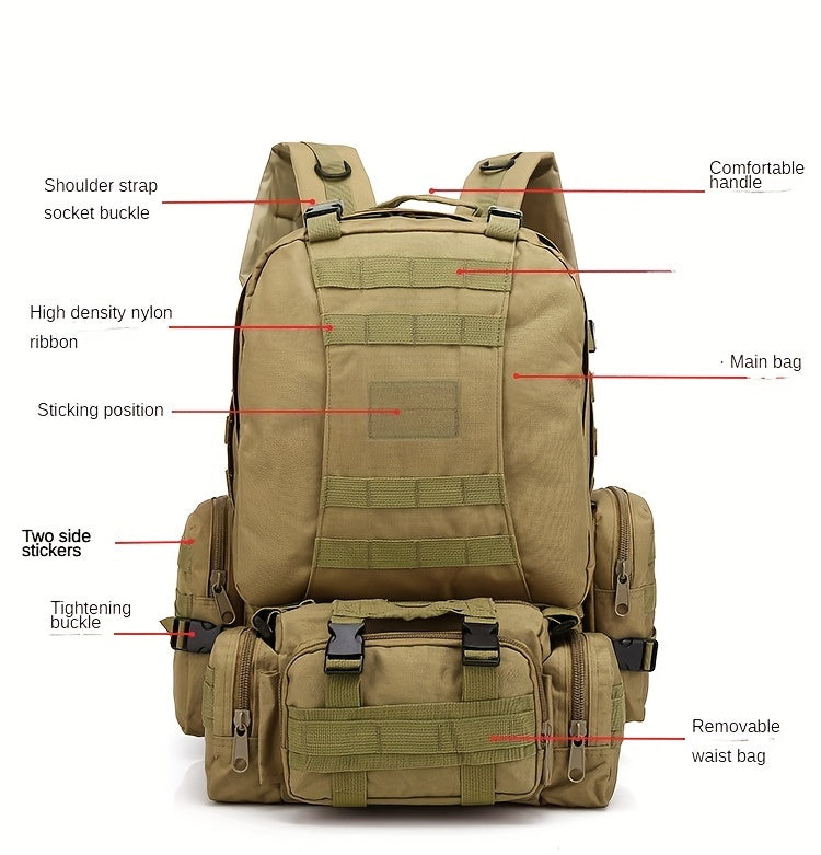 Large Capacity Outdoor Backpack – Built for Adventure