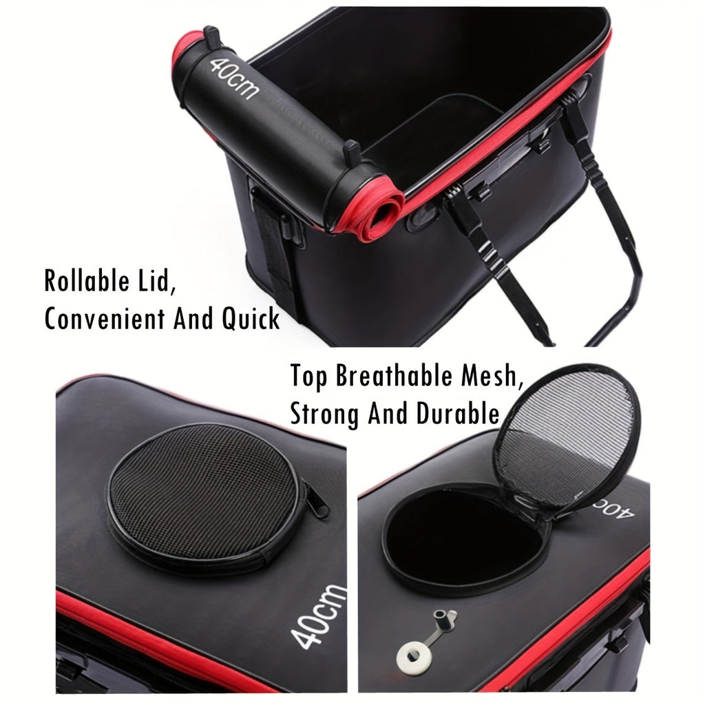 Portable EVA Fishing Bag – Large Capacity Collapsible Live Fish & Water Storage Container