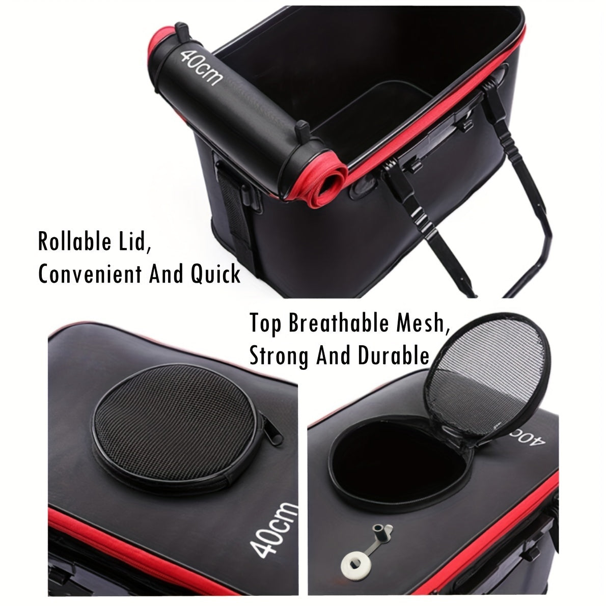 Portable EVA Fishing Bag – Large Capacity Collapsible Live Fish & Water Storage Container
