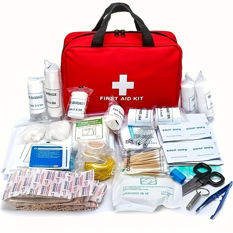 Portable First Aid Kit – Outdoor Emergency Medical Bag
