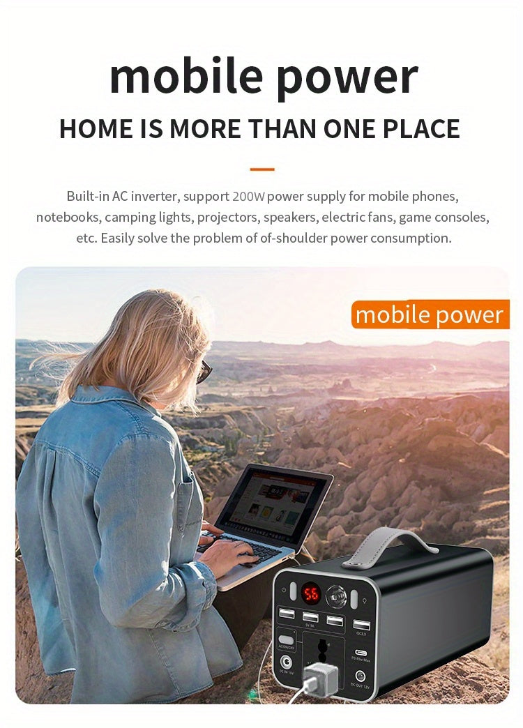 Portable Power Station – Reliable Energy for Outdoor Adventures