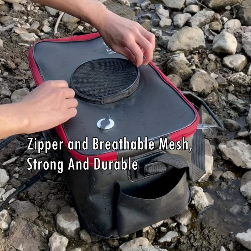 Portable EVA Fishing Bag – Large Capacity Collapsible Live Fish & Water Storage Container