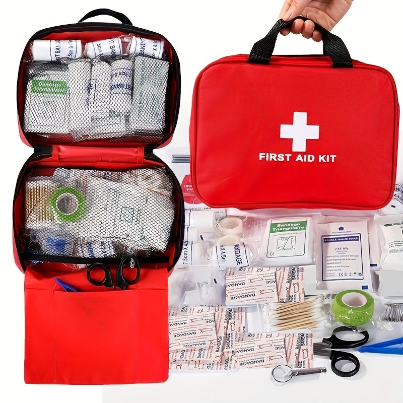 Portable First Aid Kit – Outdoor Emergency Medical Bag