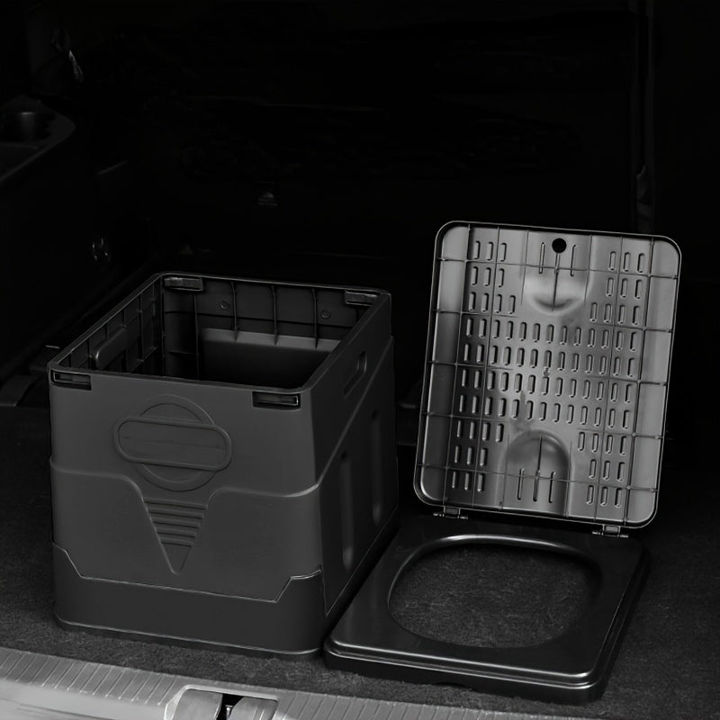 Portable Folding Car Toilet – Emergency Outdoor Camping Toilet with Expandable Design