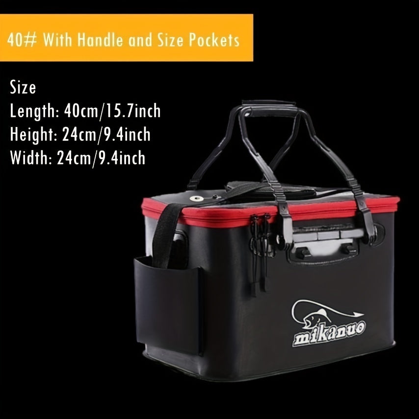 Portable EVA Fishing Bag – Large Capacity Collapsible Live Fish & Water Storage Container