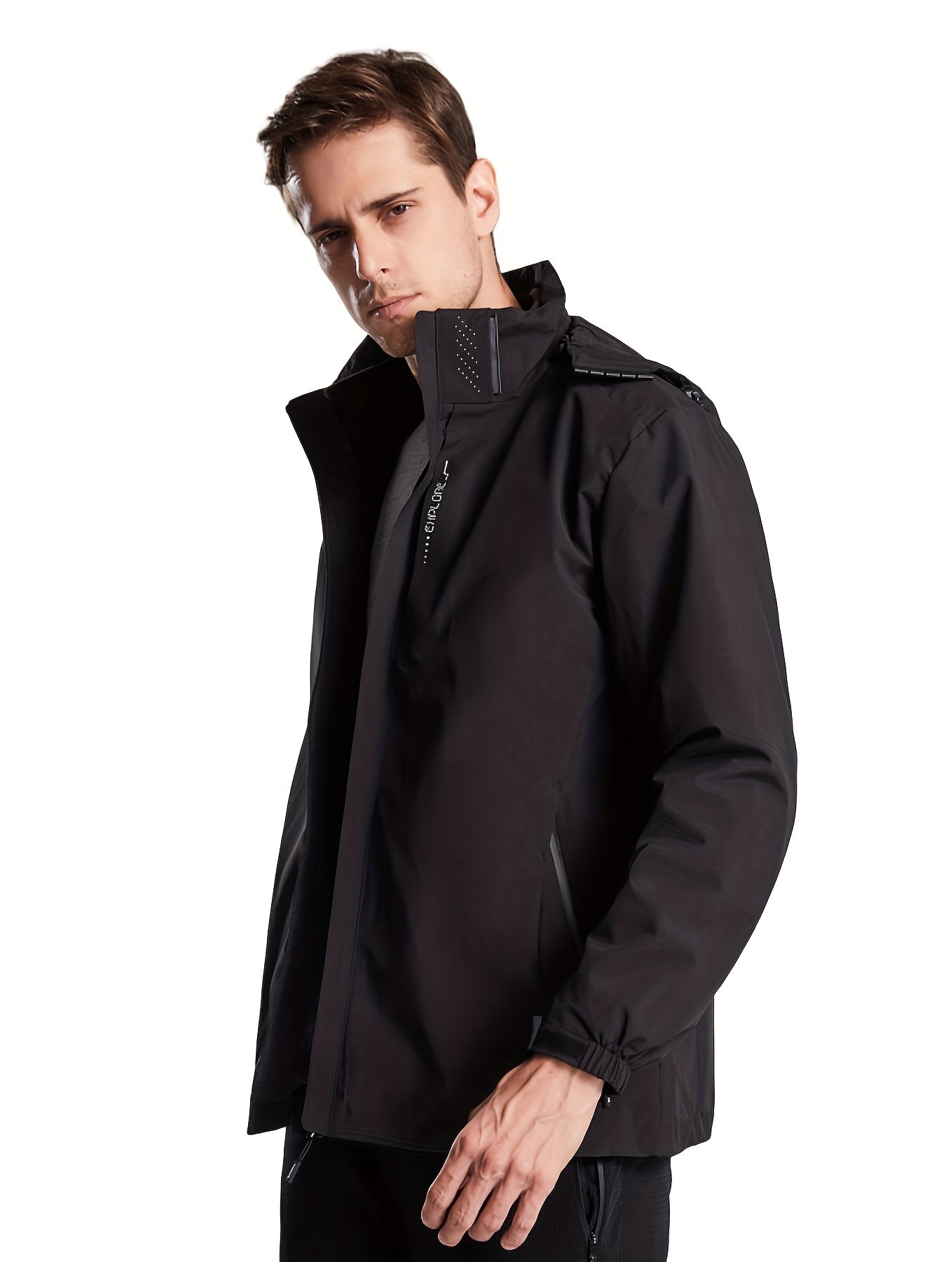 Men's Lightweight Waterproof Rain Jacket
