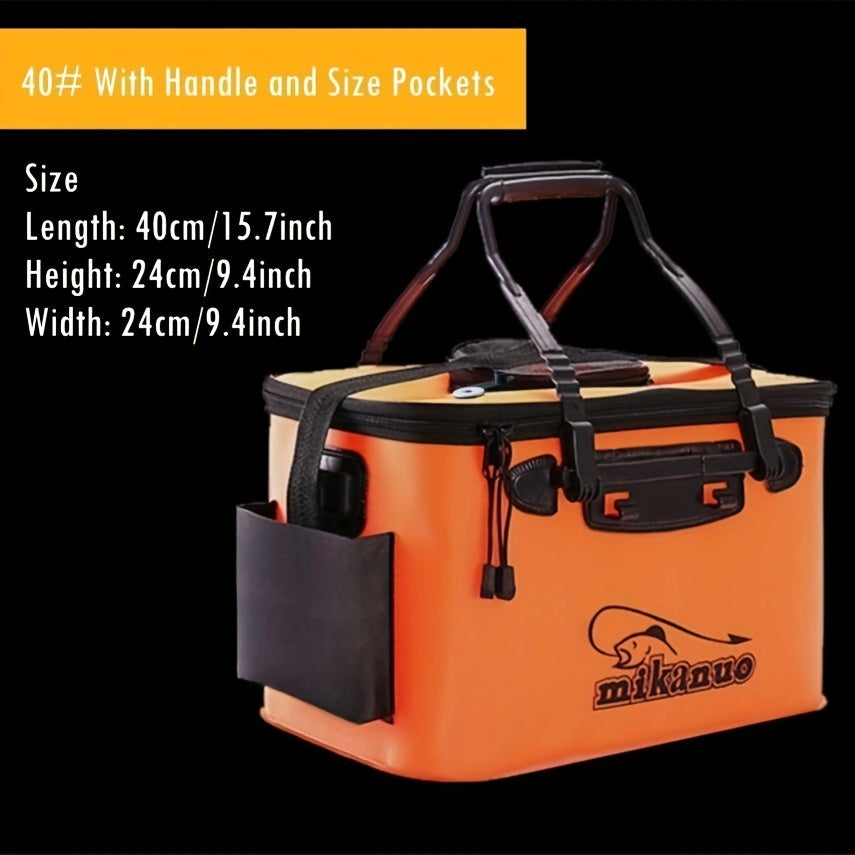 Portable EVA Fishing Bag – Large Capacity Collapsible Live Fish & Water Storage Container