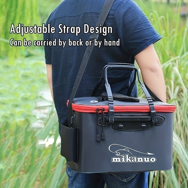 Portable EVA Fishing Bag – Large Capacity Collapsible Live Fish & Water Storage Container