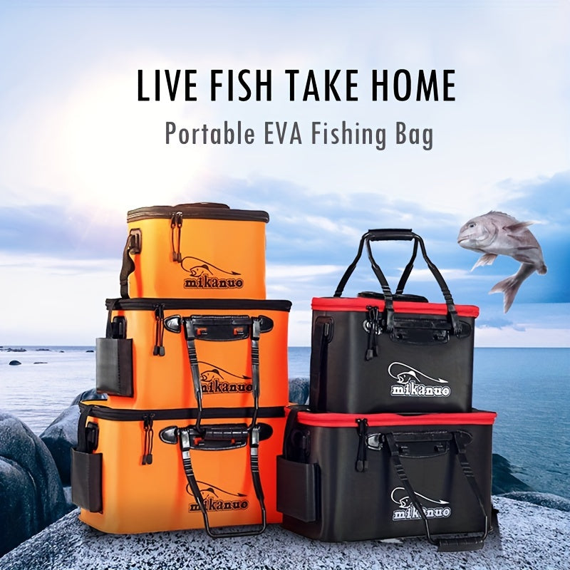 Portable EVA Fishing Bag – Large Capacity Collapsible Live Fish & Water Storage Container