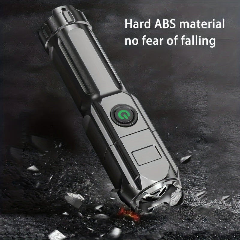Tactical Zoomable Flashlight – Compact Power for Every Adventure