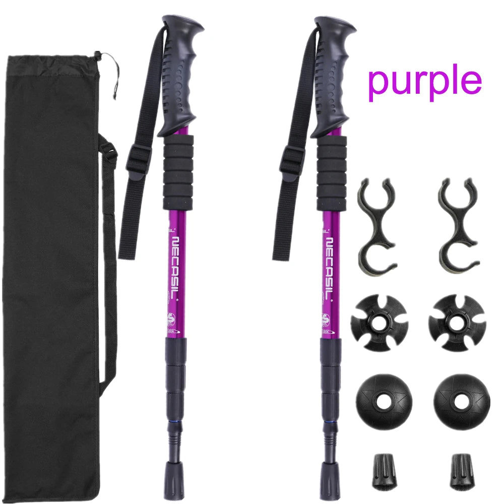 SummitForce™ Dual Trekking Poles – Tactical Stability for the Rugged Outdoors