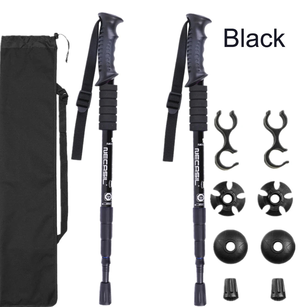 SummitForce™ Dual Trekking Poles – Tactical Stability for the Rugged Outdoors