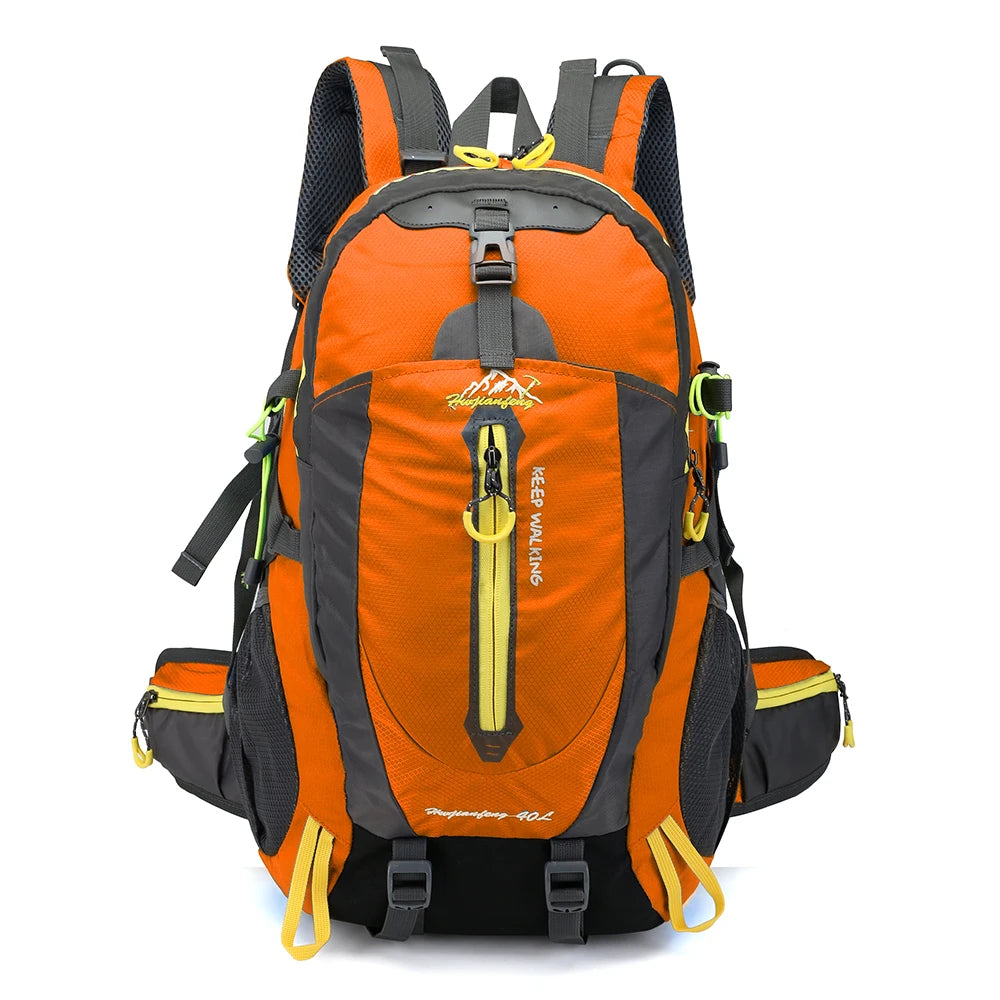 Cycle Climb 40L Water Resistant Travel Backpack Camp Hike Laptop Daypack Trekking Climb Back Bags For Outdoor  Men Women