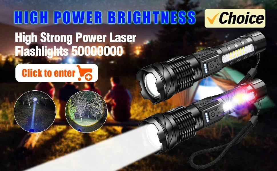 TactiGlow™ Rechargeable LED Flashlight