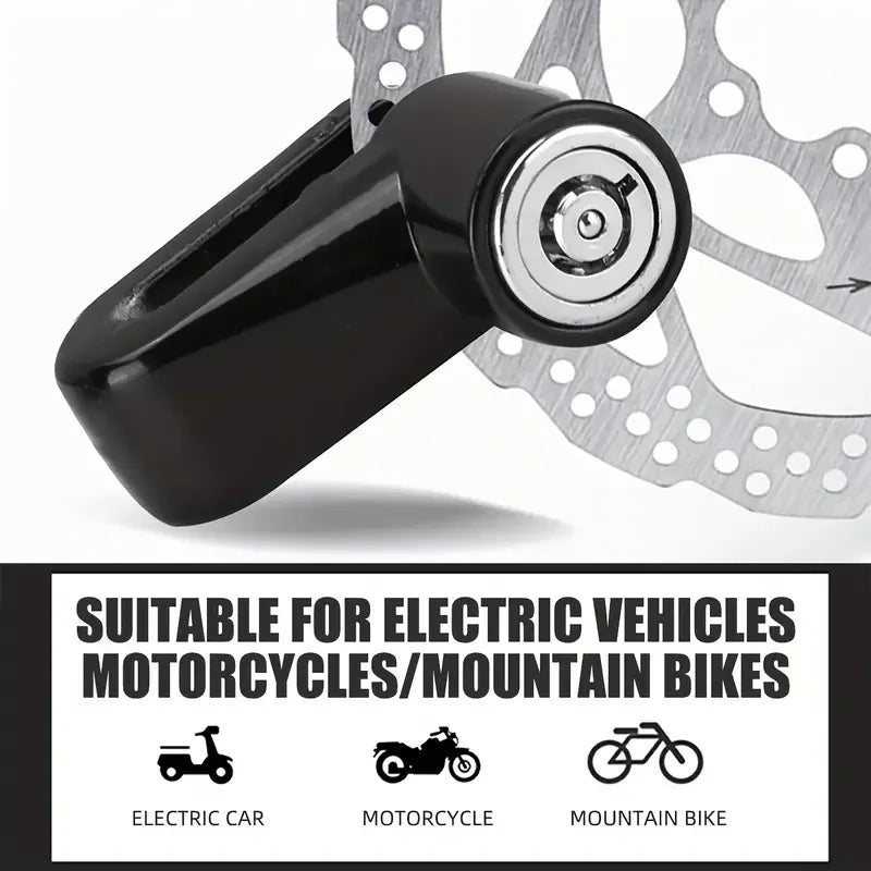 Anti-Theft Disc Brake Lock