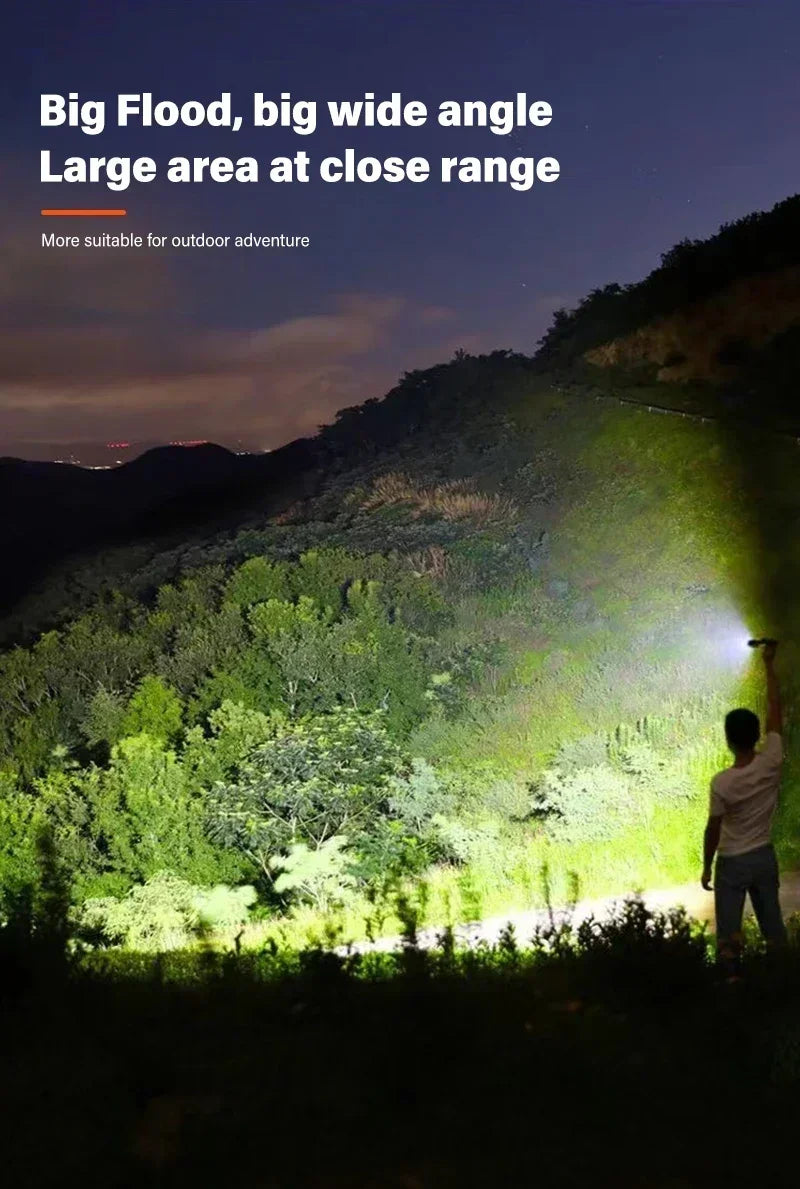 TactiGlow™ Rechargeable LED Flashlight