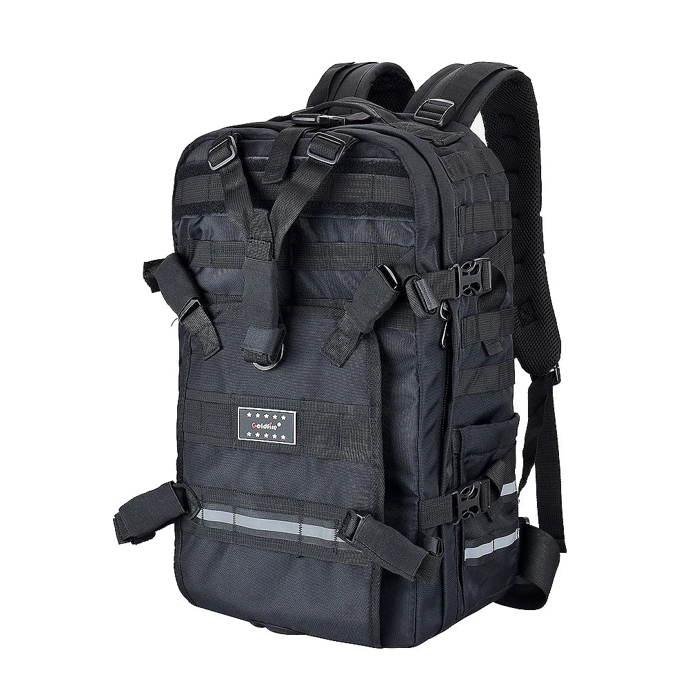 Motorcycle Helmet Backpack Waterproof Large Capacity for Riders Military Molle Systerm Riding Hiking Camping Cycling Accessories