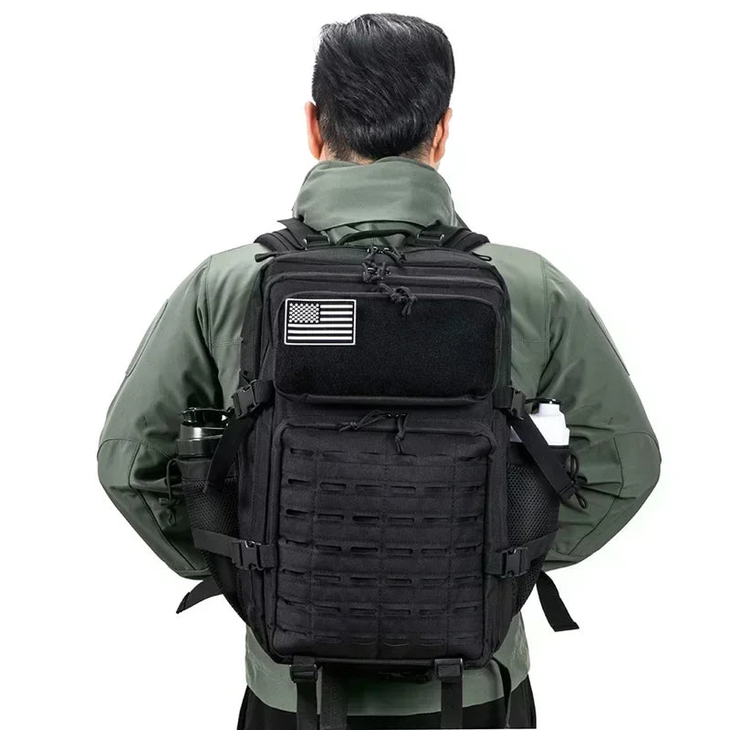 45L Tactical Backpack for Men and Women Outdoor camping equipment back pack Hiking Survival Rucksack travel backpacks School Bag
