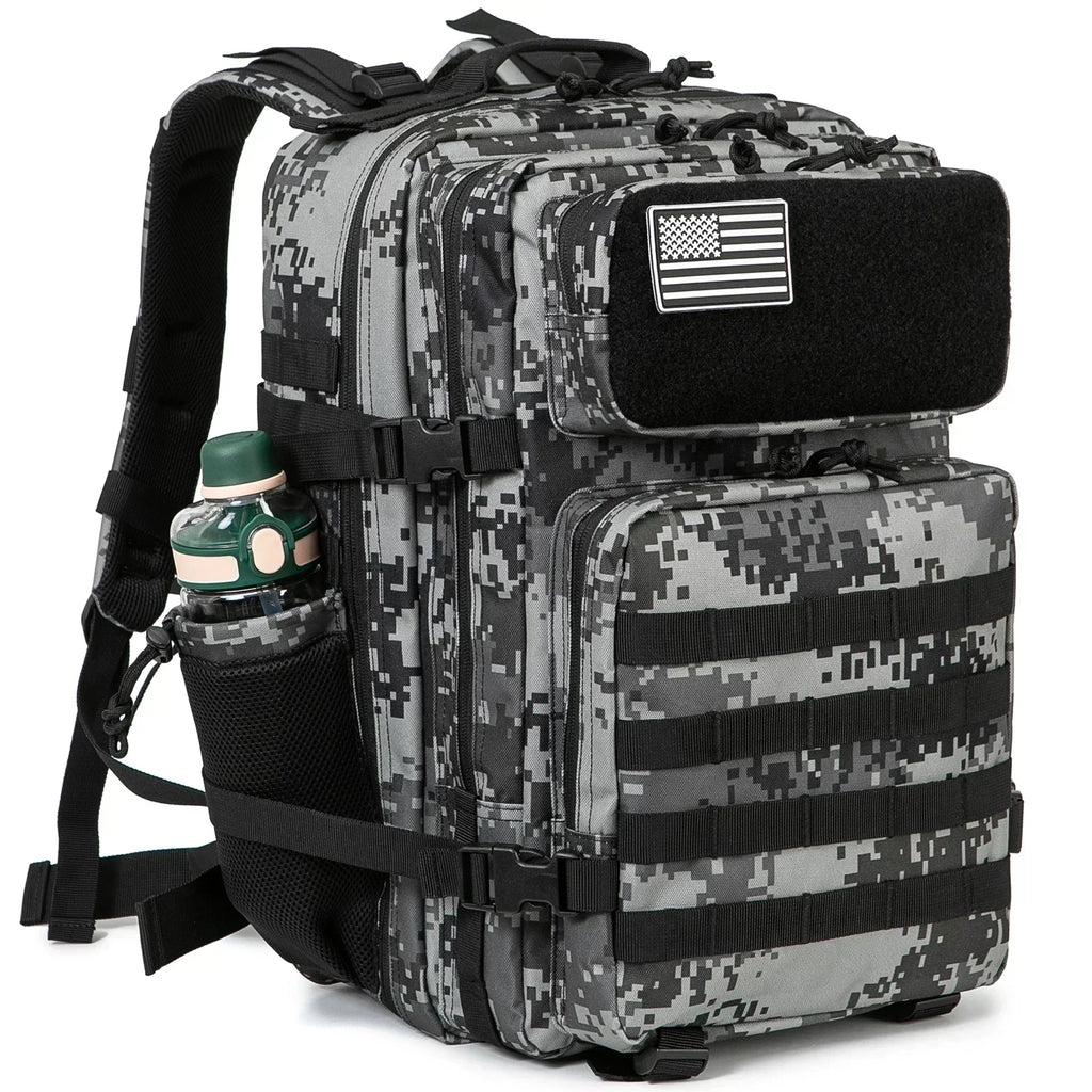 45L Tactical Backpack for Men and Women Outdoor camping equipment back pack Hiking Survival Rucksack travel backpacks School Bag