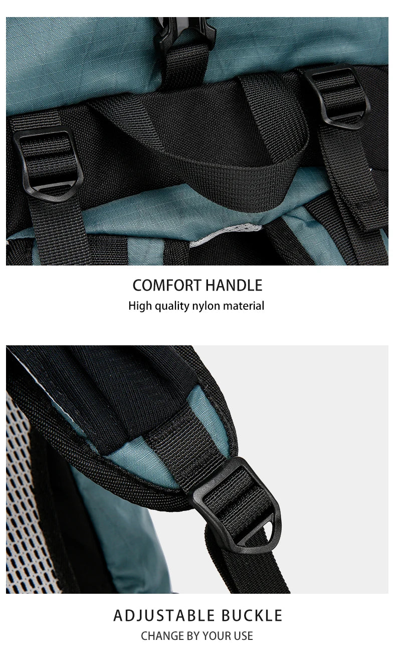 40L Outdoor Hiking Camping Backpack Large Capacity Waterproof Climbing Bag Travel Equipment Men Women's 2024 New Backpack