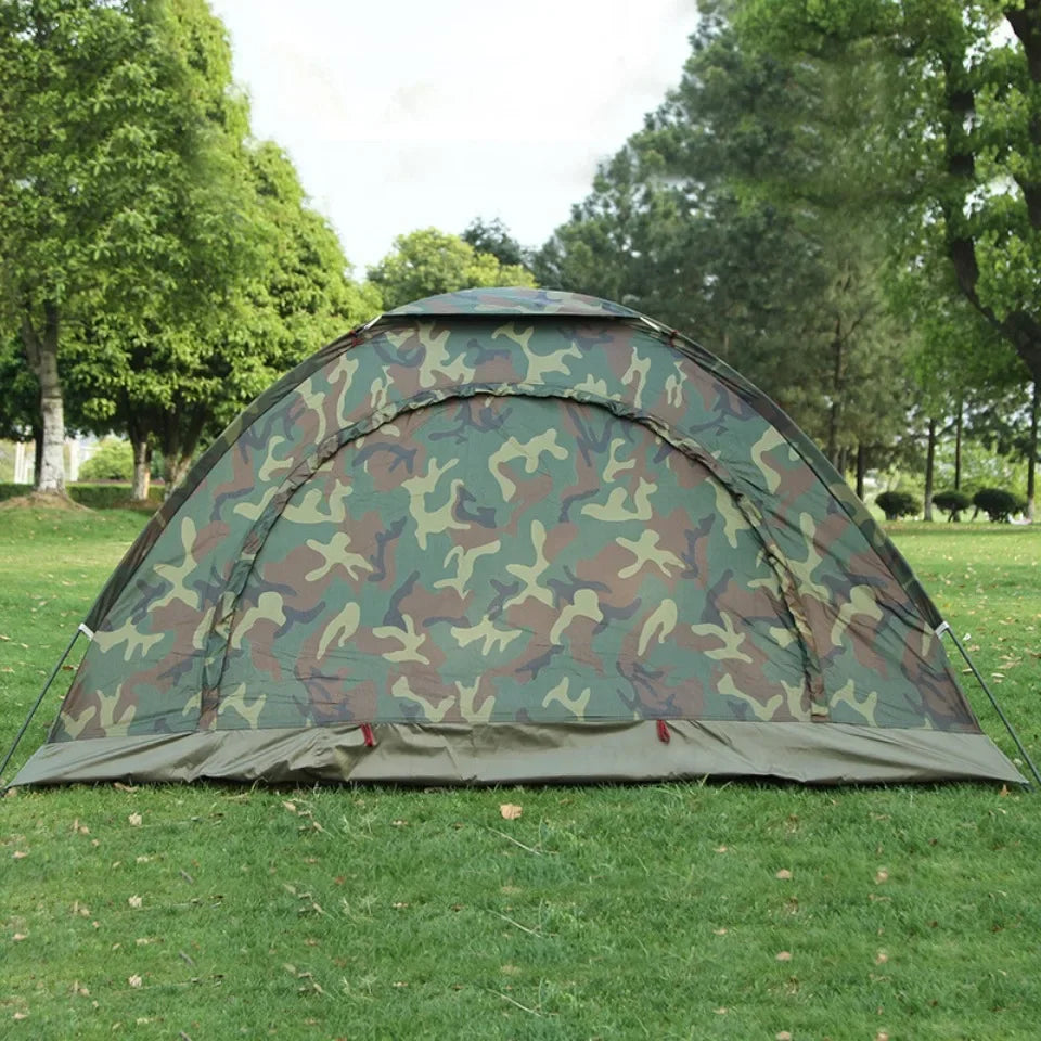 StealthCam Camouflage Camping Tent – Lightweight & Portable Single Layer