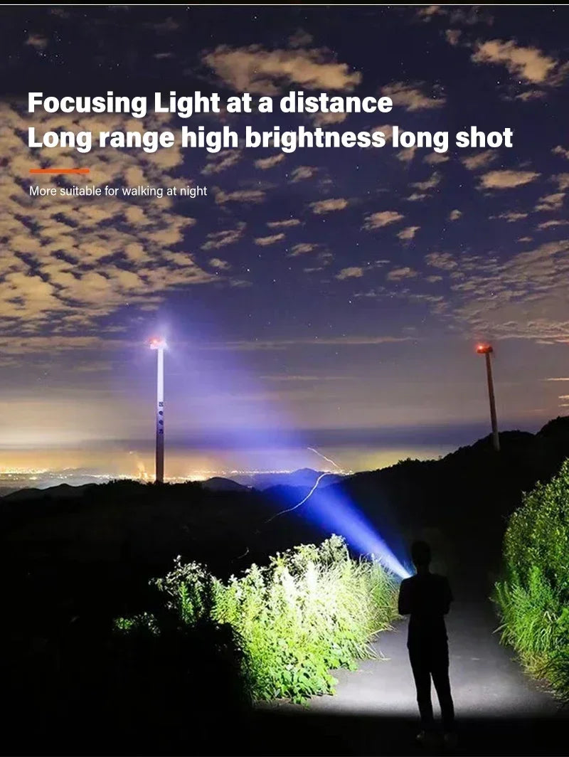 TactiGlow™ Rechargeable LED Flashlight