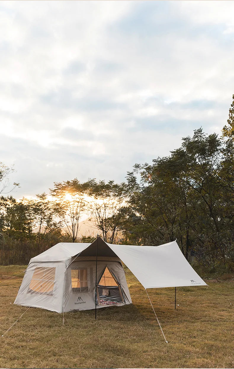 MOUNTAINHIKER Outdoor Camping Tent — Waterproof & UV-Resistant (2–5 Person)
