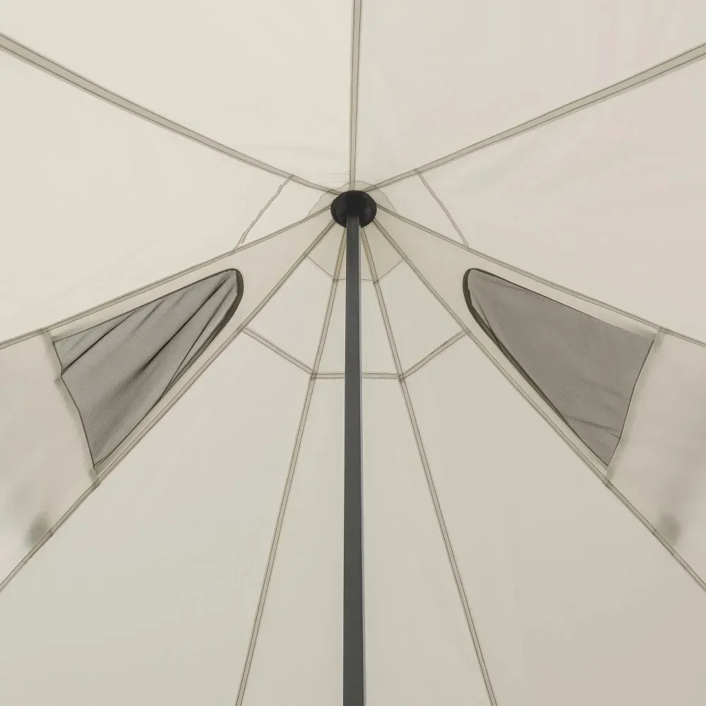 GlampLite™ 8-Person Bell Tent – Ultimate Outdoor Luxury
