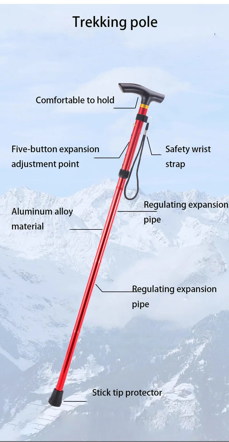 AltiFlex™ Folding Trekking Poles – Support Every Step