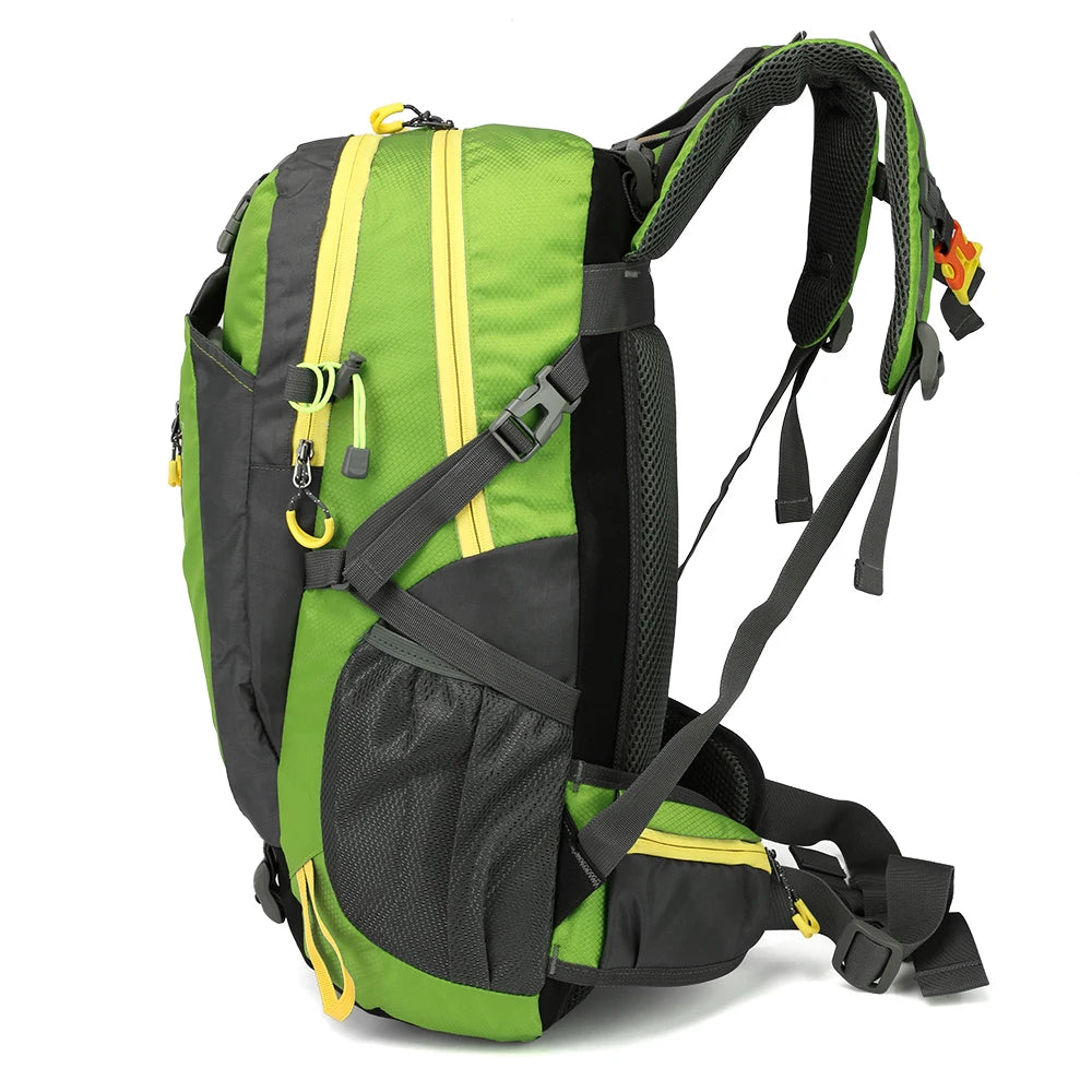 Cycle Climb 40L Water Resistant Travel Backpack Camp Hike Laptop Daypack Trekking Climb Back Bags For Outdoor  Men Women