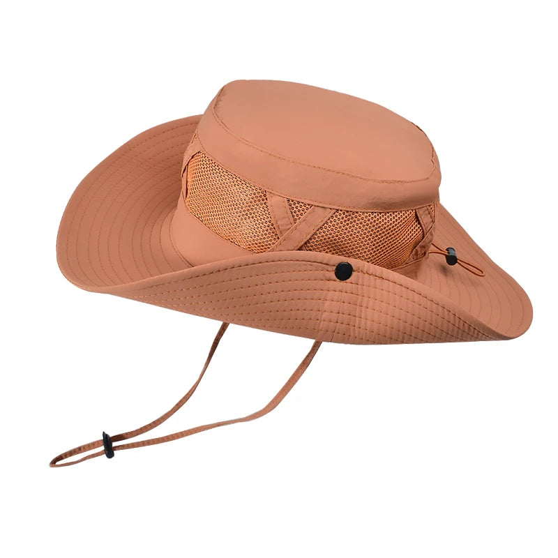 Xinbaoguan 100% Nylon Sun Hat — Large Brim & Breathable