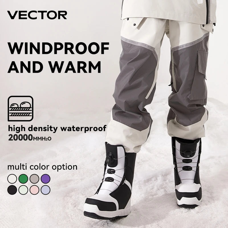 Women's Winter Ski Pants – Windproof & Waterproof Snow Trousers for Outdoor Adventures