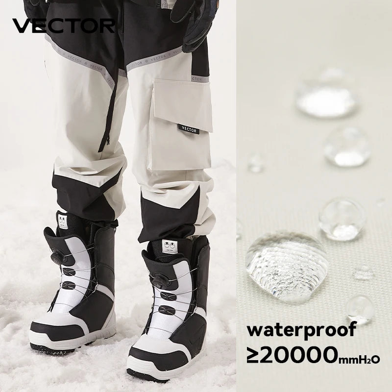 Women's Winter Ski Pants – Windproof & Waterproof Snow Trousers for Outdoor Adventures