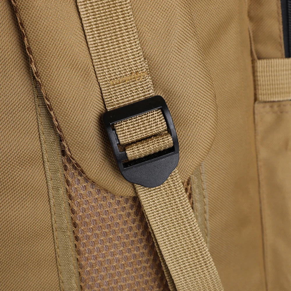 Large Capacity Hiking Backpack – Canvas Outdoor Tactical Rucksack