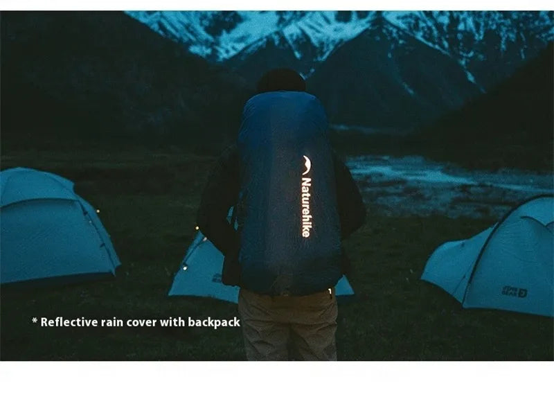 Naturehike 40L Ergonomic Camping Backpack Large Capacity Men's Hiking Backpack with Rain Cover Outdoor Travel Hiking Backpack