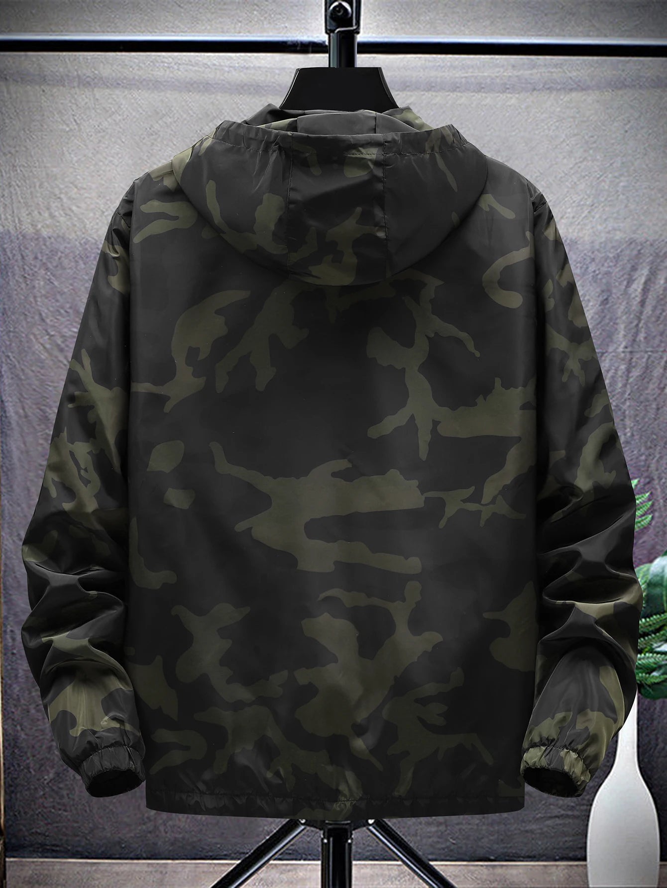 Velmont UrbanCamo – Men’s Hooded Streetwear Jacket