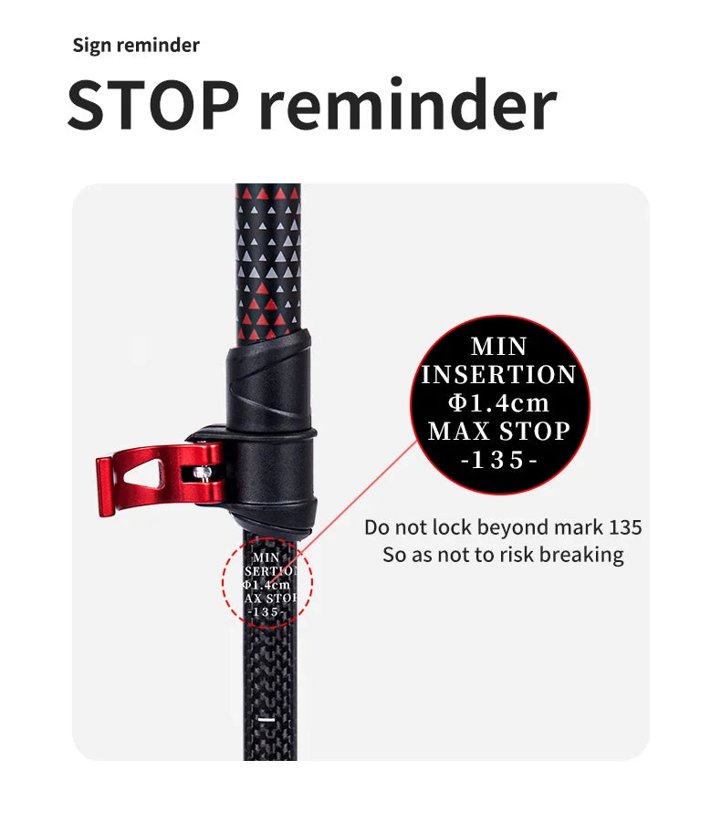 Skystride™ Carbon Trekking Poles