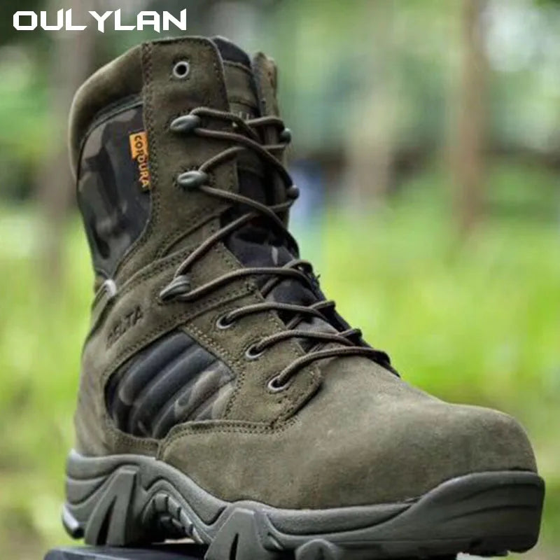 Men’s Outdoor Climbing & Work Safety Boots