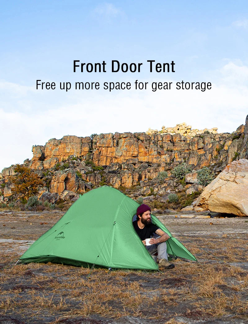 Naturehike Cloud Up – Ultralight 2-Person Camping Tent | Waterproof & Easy Setup