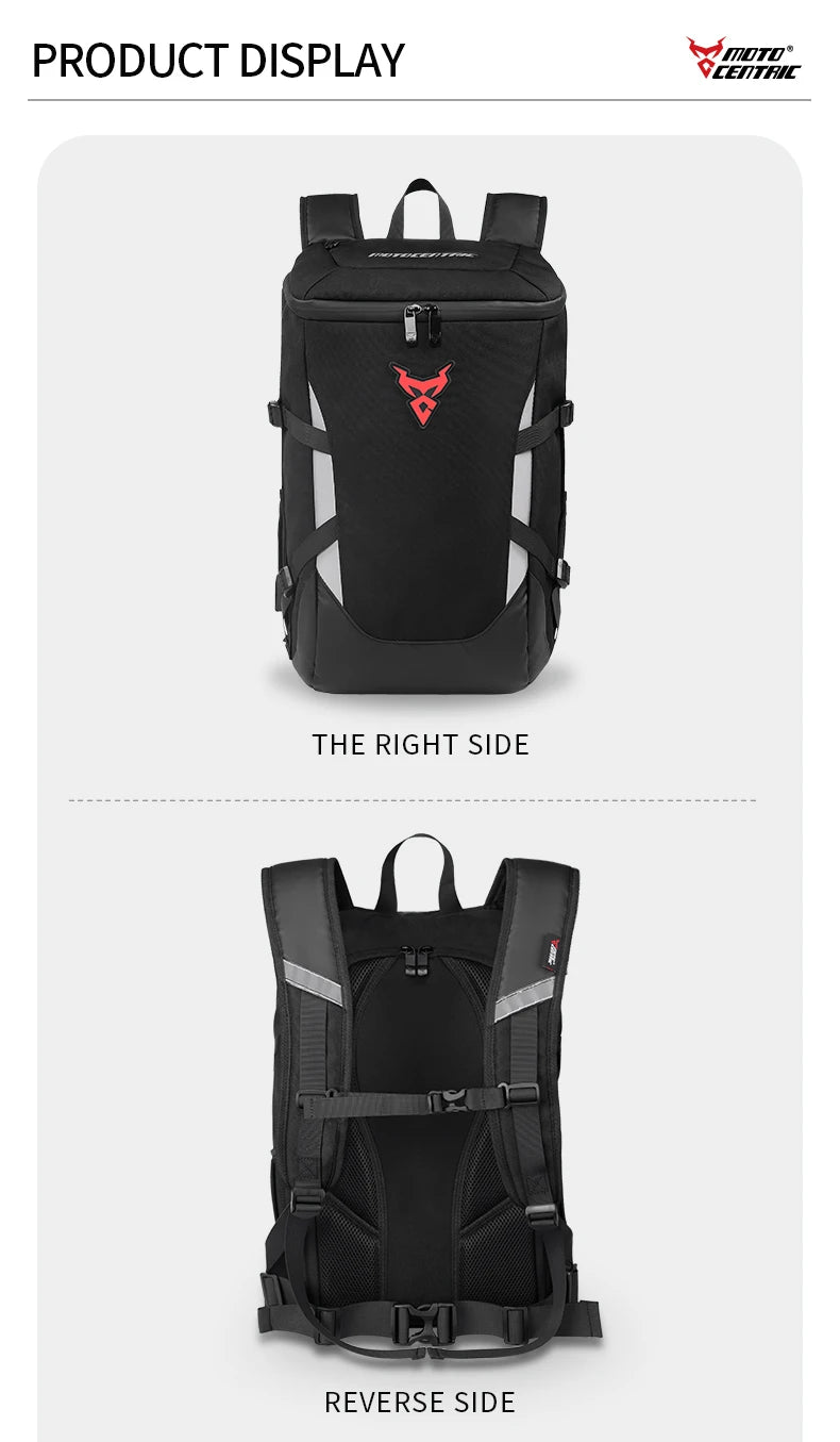 RidePack – Motorcycle Helmet & Travel Backpack
