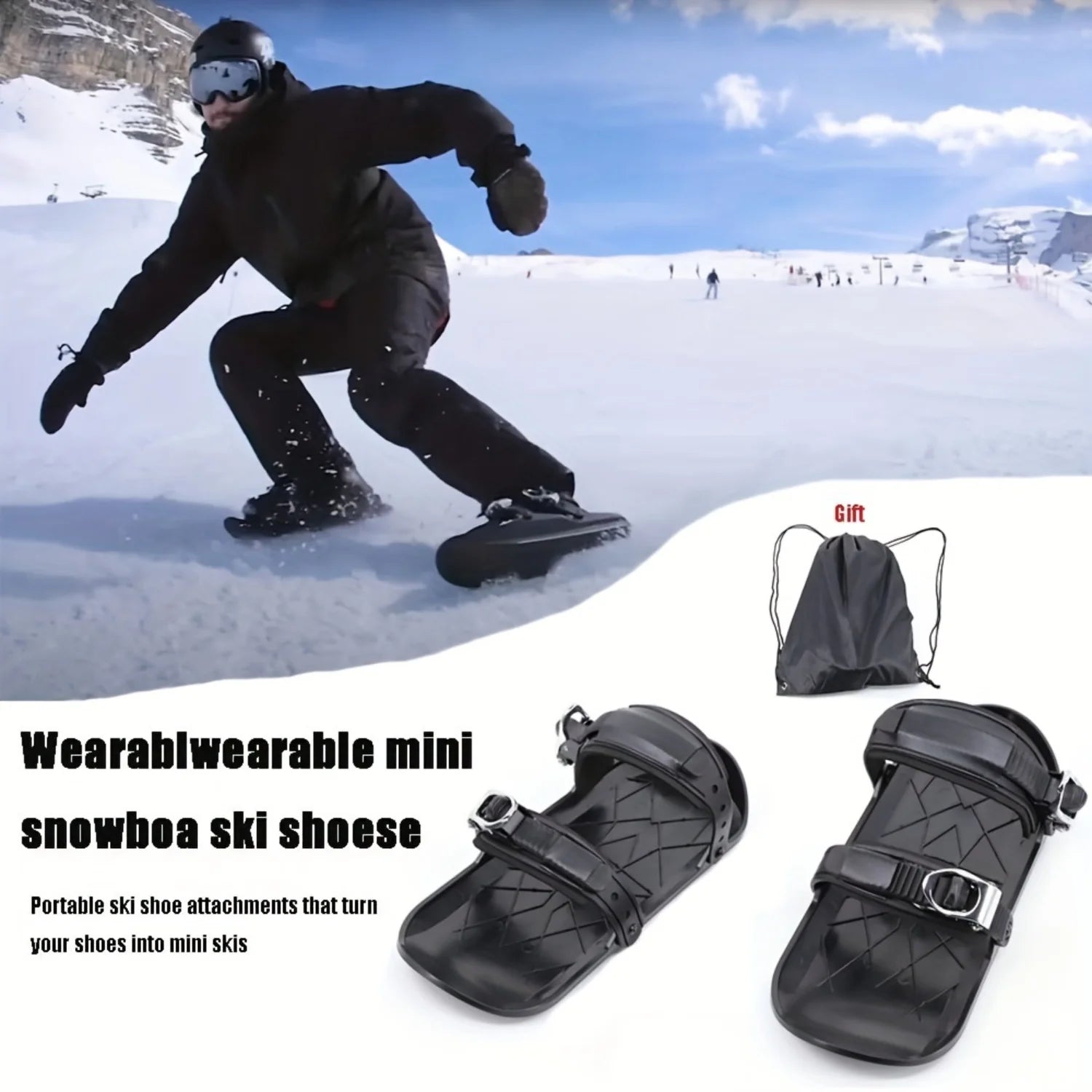 MiniStomp Snowshoes