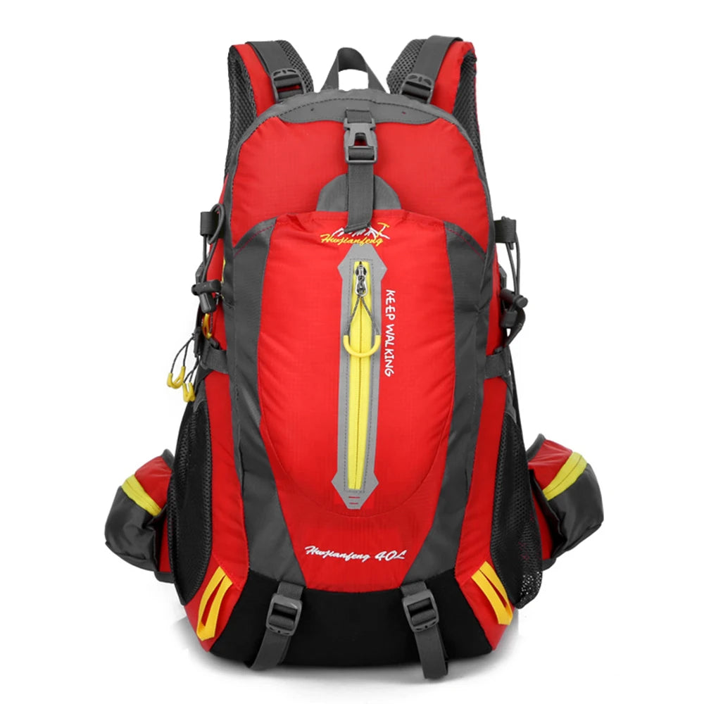 Cycle Climb 40L Water Resistant Travel Backpack Camp Hike Laptop Daypack Trekking Climb Back Bags For Outdoor  Men Women