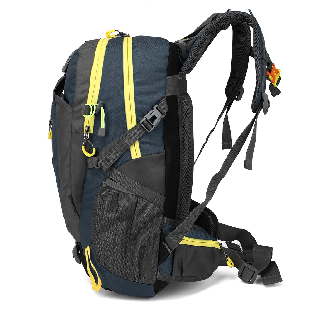 Cycle Climb 40L Water Resistant Travel Backpack Camp Hike Laptop Daypack Trekking Climb Back Bags For Outdoor  Men Women
