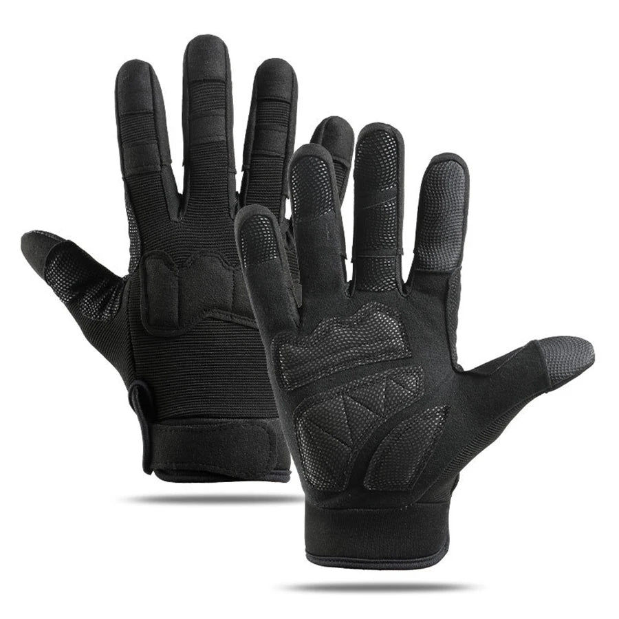 Tactical Gloves for Men, Touchscreen Motorcycle for Outdoor Sports Cycling Airsoft Paintball Hunting Hiking Camping Climbing