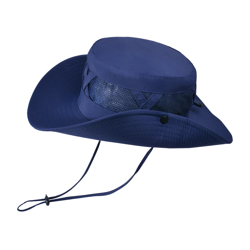 Xinbaoguan 100% Nylon Sun Hat — Large Brim & Breathable