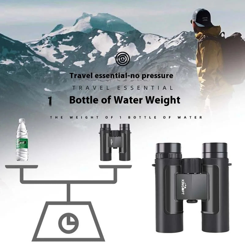 10x 32 Binoculars Portable HD High-powered Outdoor Multifunctional Telescope Outdoor Camping Climbing