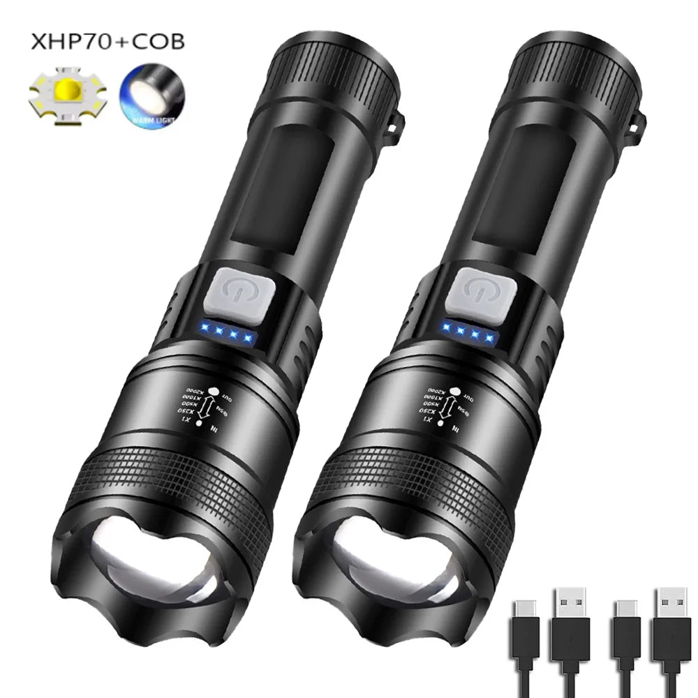 TactiGlow™ Rechargeable LED Flashlight