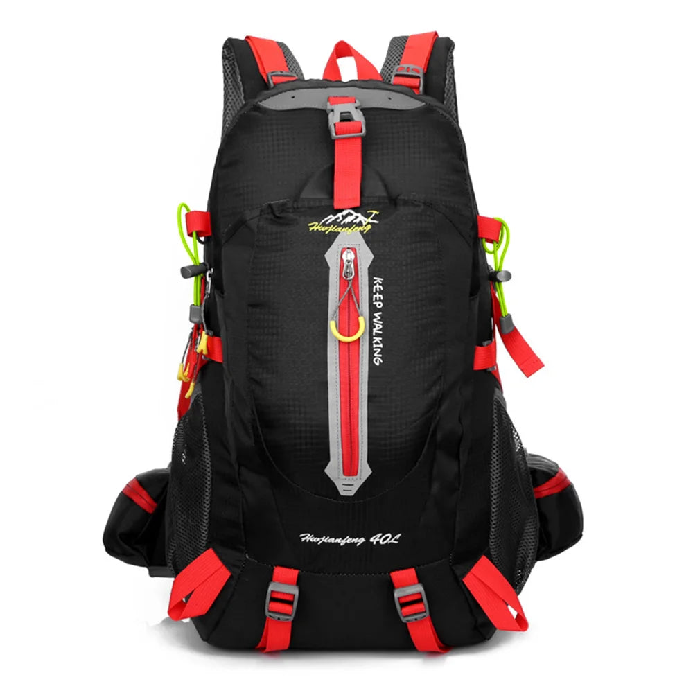 Cycle Climb 40L Water Resistant Travel Backpack Camp Hike Laptop Daypack Trekking Climb Back Bags For Outdoor  Men Women